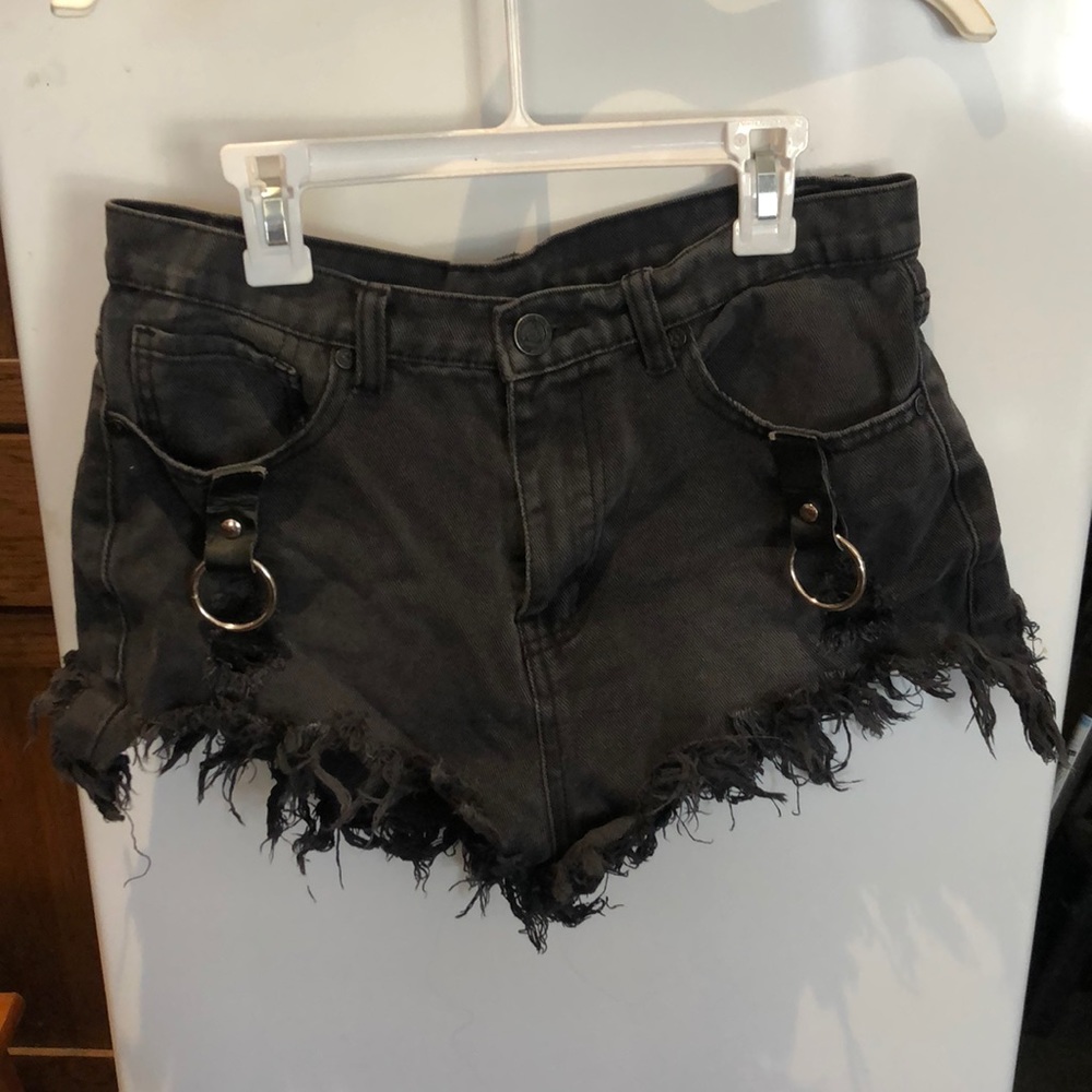 Unif harness short shorts